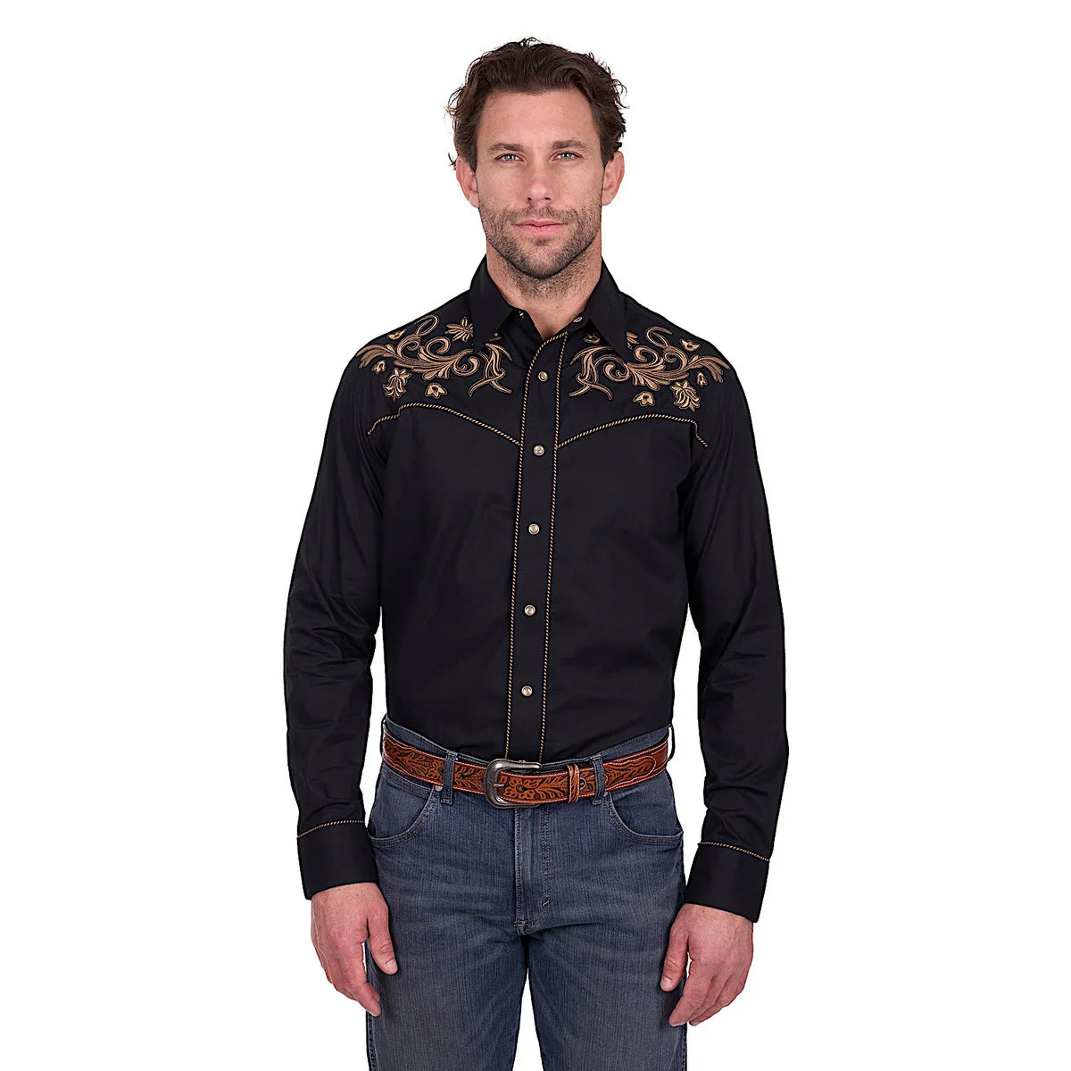 WRANGLER Mens Luke Emb Shirt