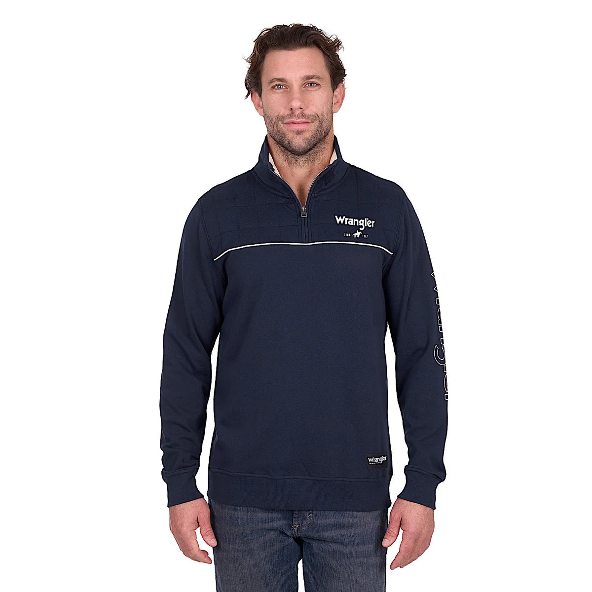 WRANGLER Mens Dale 1/4 Zip