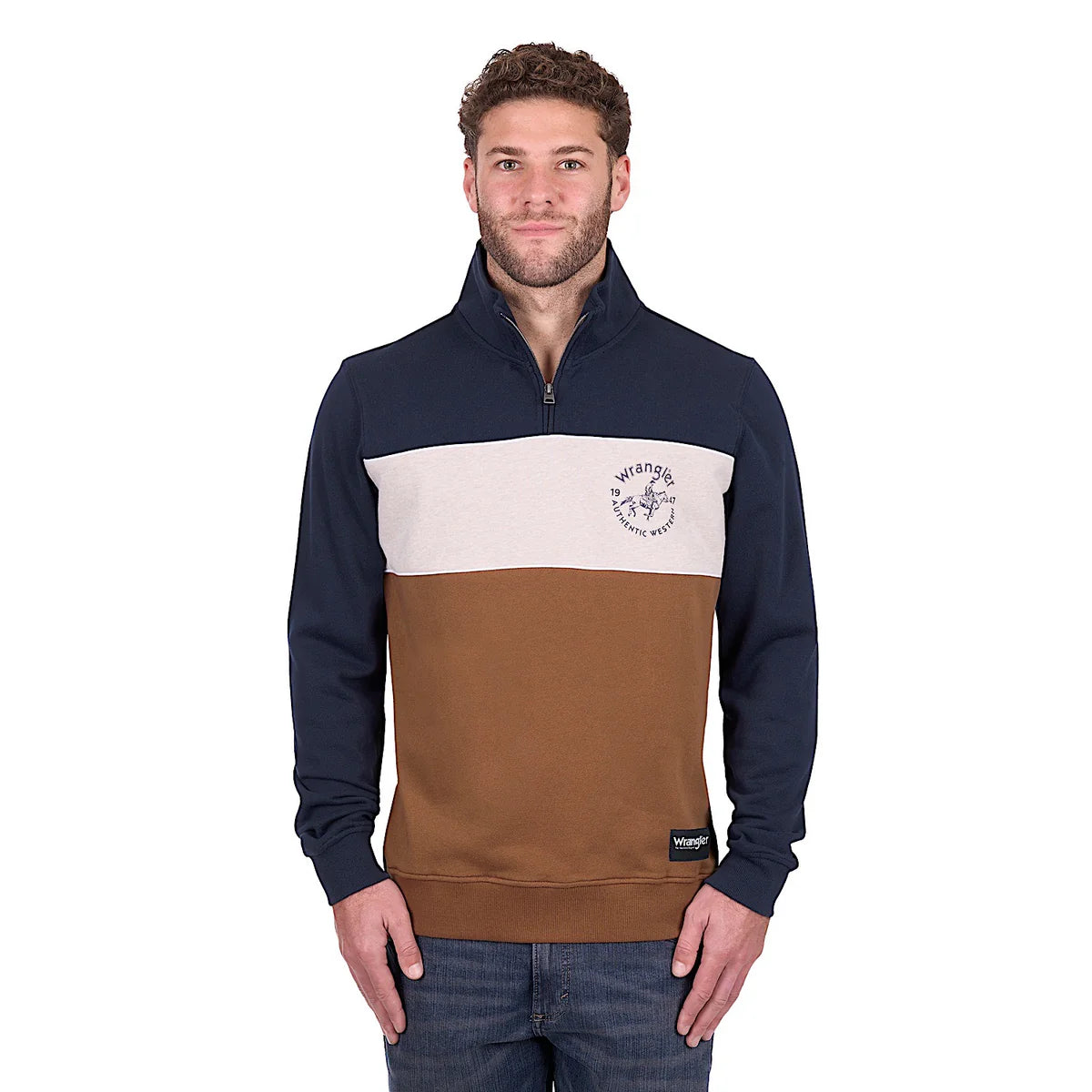 WRANGLER Mens Steve 1/4 Zip