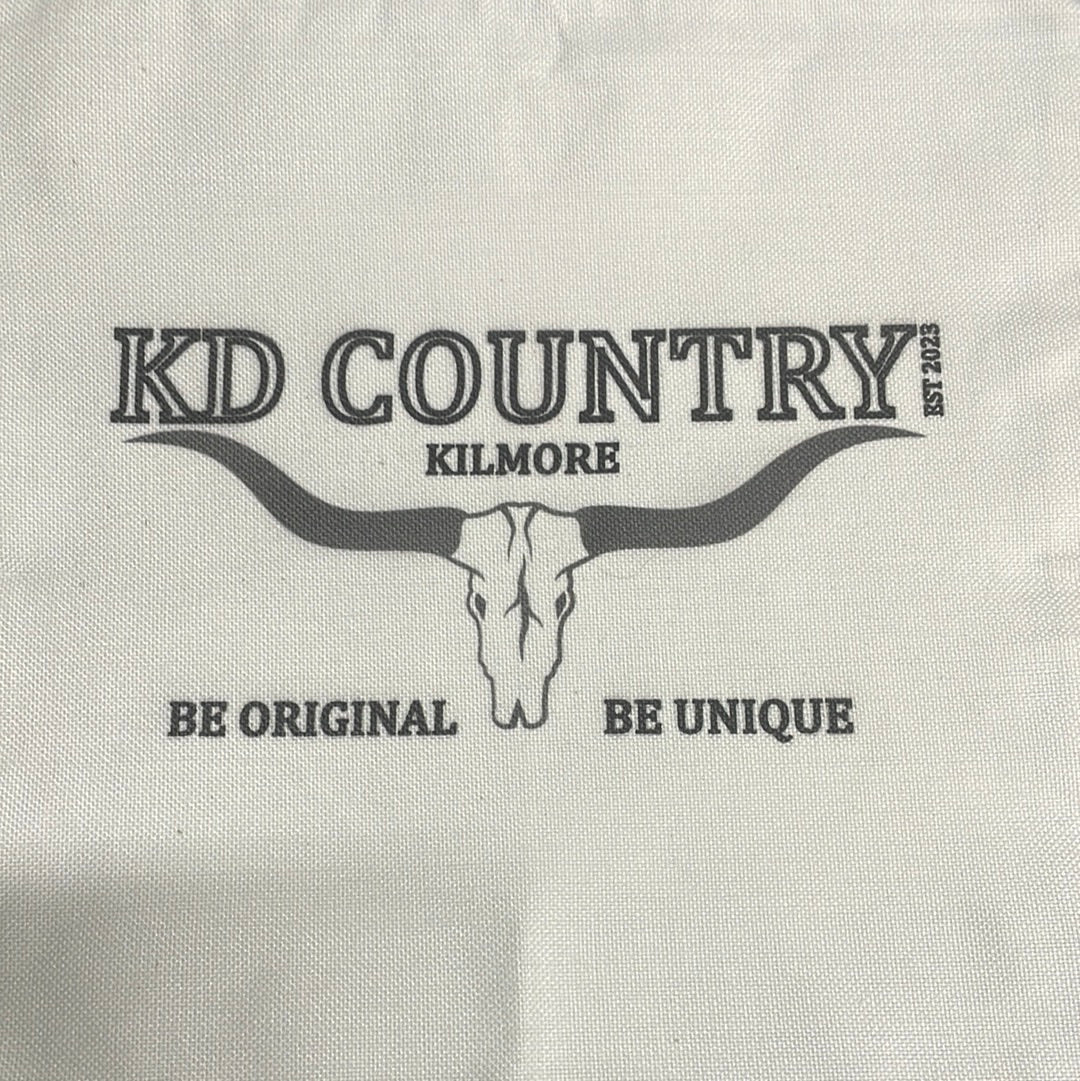 KD Country Cushion - Cowhide Pattern