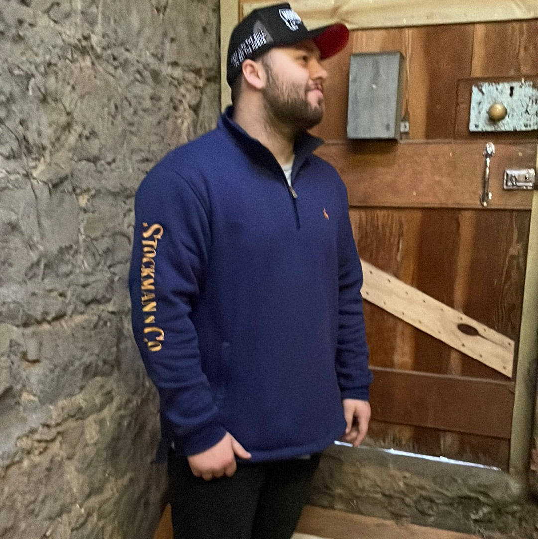 STOCKMAN N CO - MENS INVERELL HALF ZIP