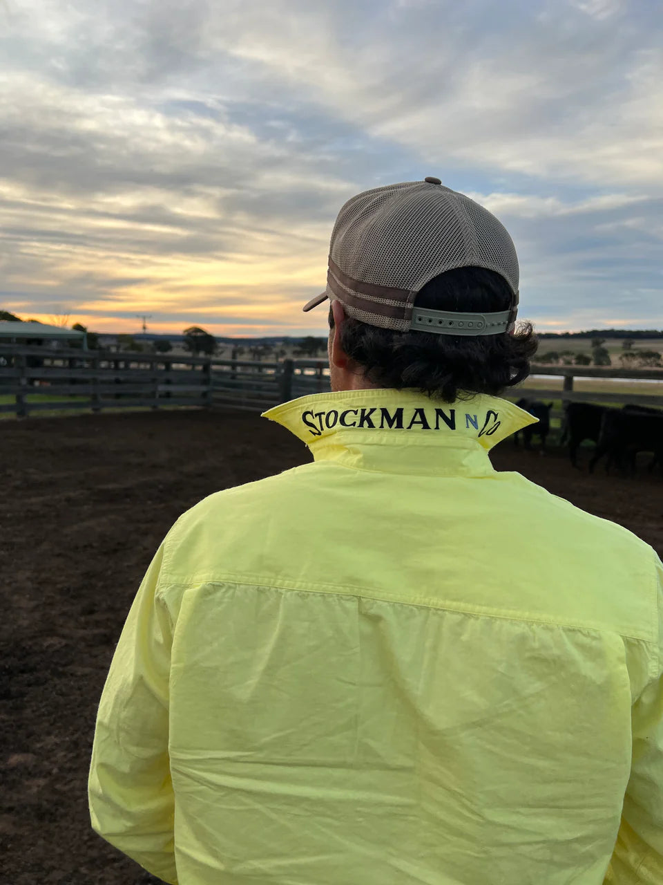 STOCKMAN N CO - MEN’S QUILPIE HALF BUTTON SHIRT