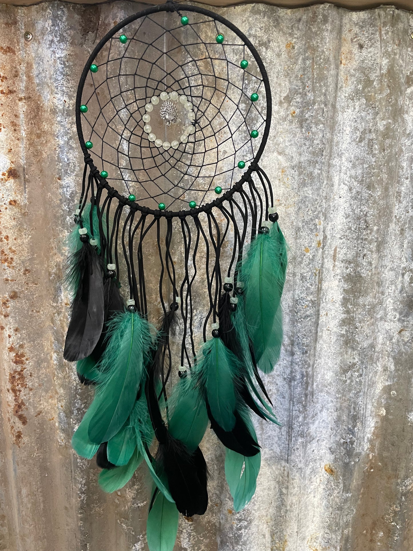 Dream Catcher - Emerald Green