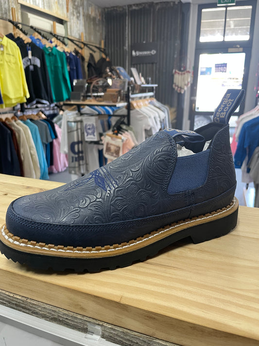 GEORGIA BOOT WOMEN'S MARBELED DENIM ROMEO SHOE