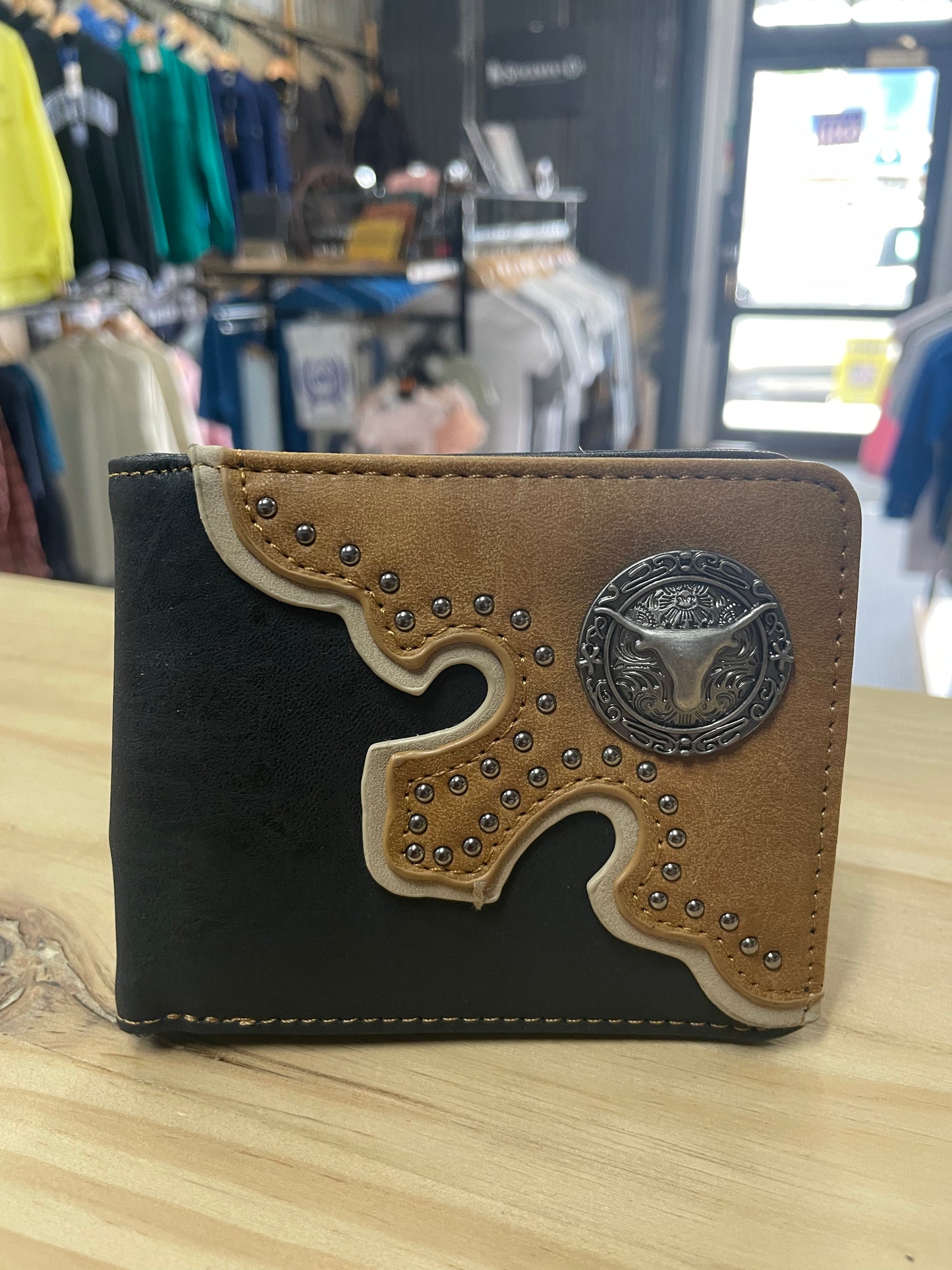 Montana West - Mens Wallet Bullhead