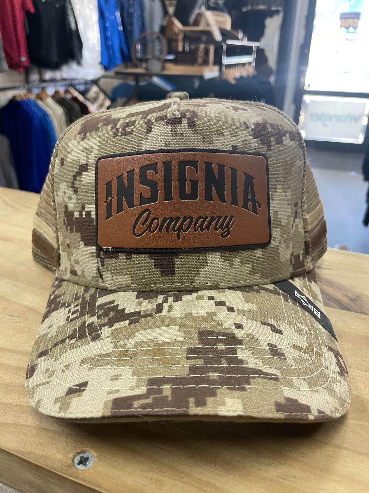 INSIGNIA Camo Trucker Cap