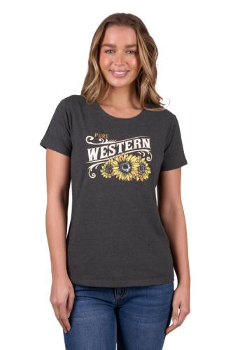 PURE WESTERN Womens Kendra Tee