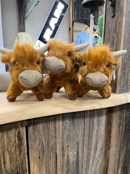HIGHLAND COW Plush Toy 8"