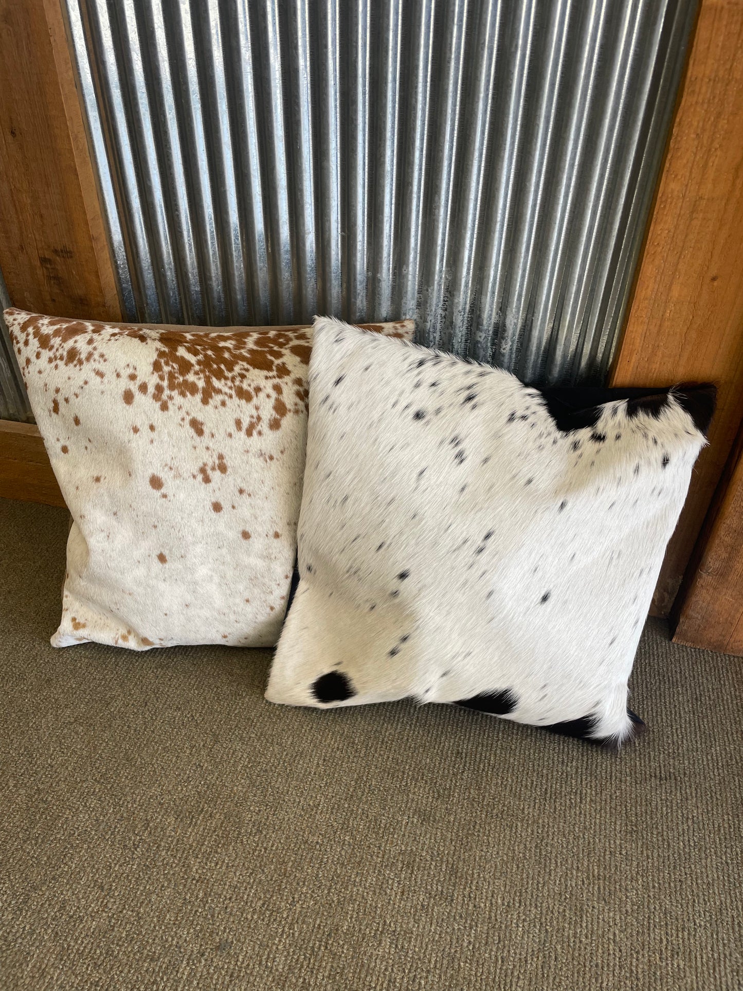 COWHIDE Cushions