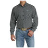 CINCH Mens Paisley Black Shirt