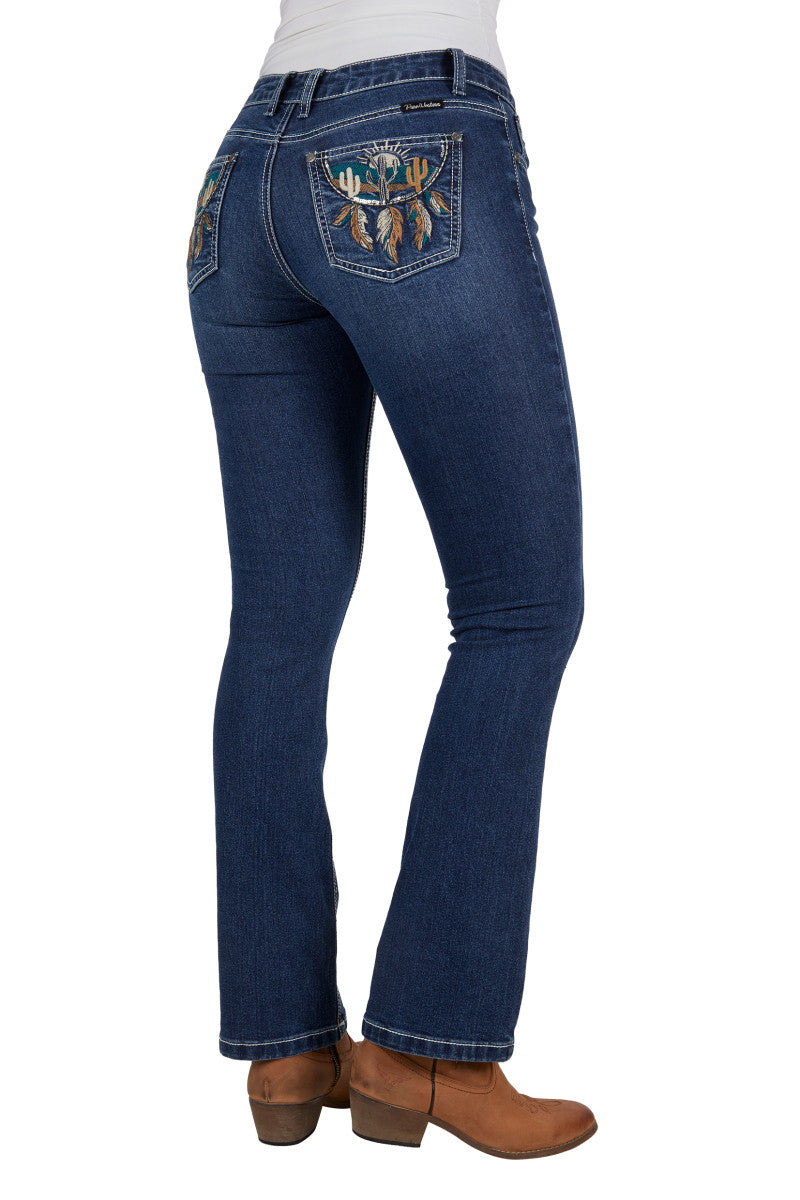 PURE WESTERN  Womens Alba Jean