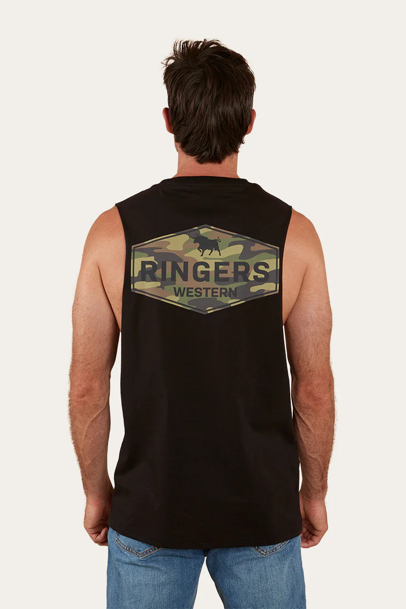 RINGERS WESTERN Servo Mens Muscle Tank
