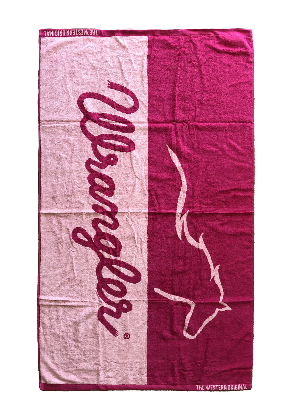 WRANGLER Beach Towel Pink