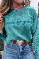 Womens Sea Green Sweatshirt