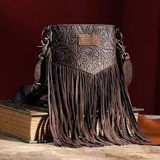 WRANGLER Vintage Floral Fringe Crossbody