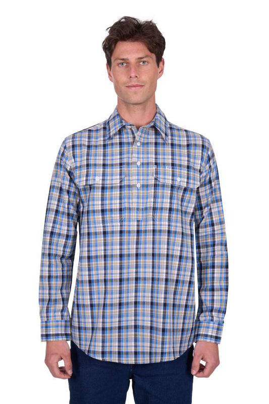 HARDSLOG Gibson Half Button Shirt