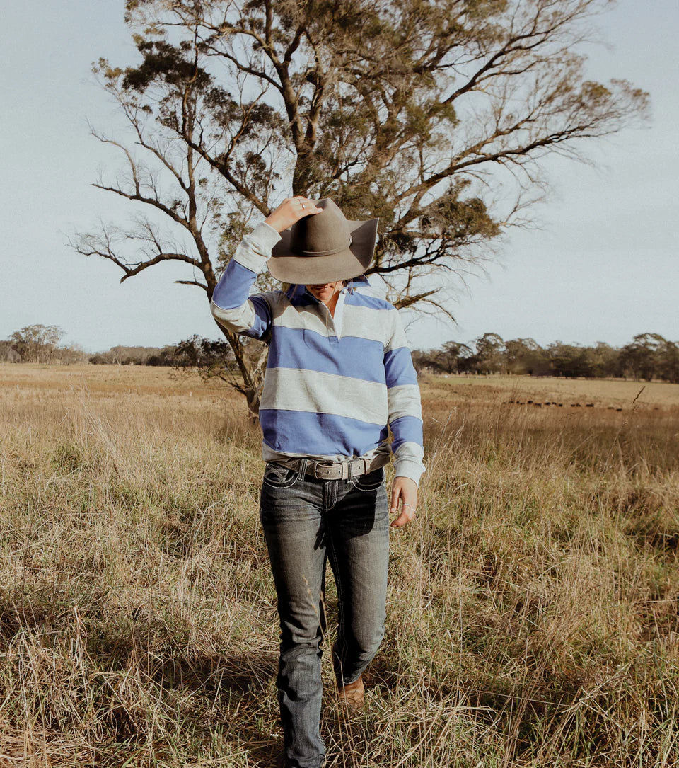 STOCKMAN N CO - WOMANS COBBORA RUGBY JERSEY