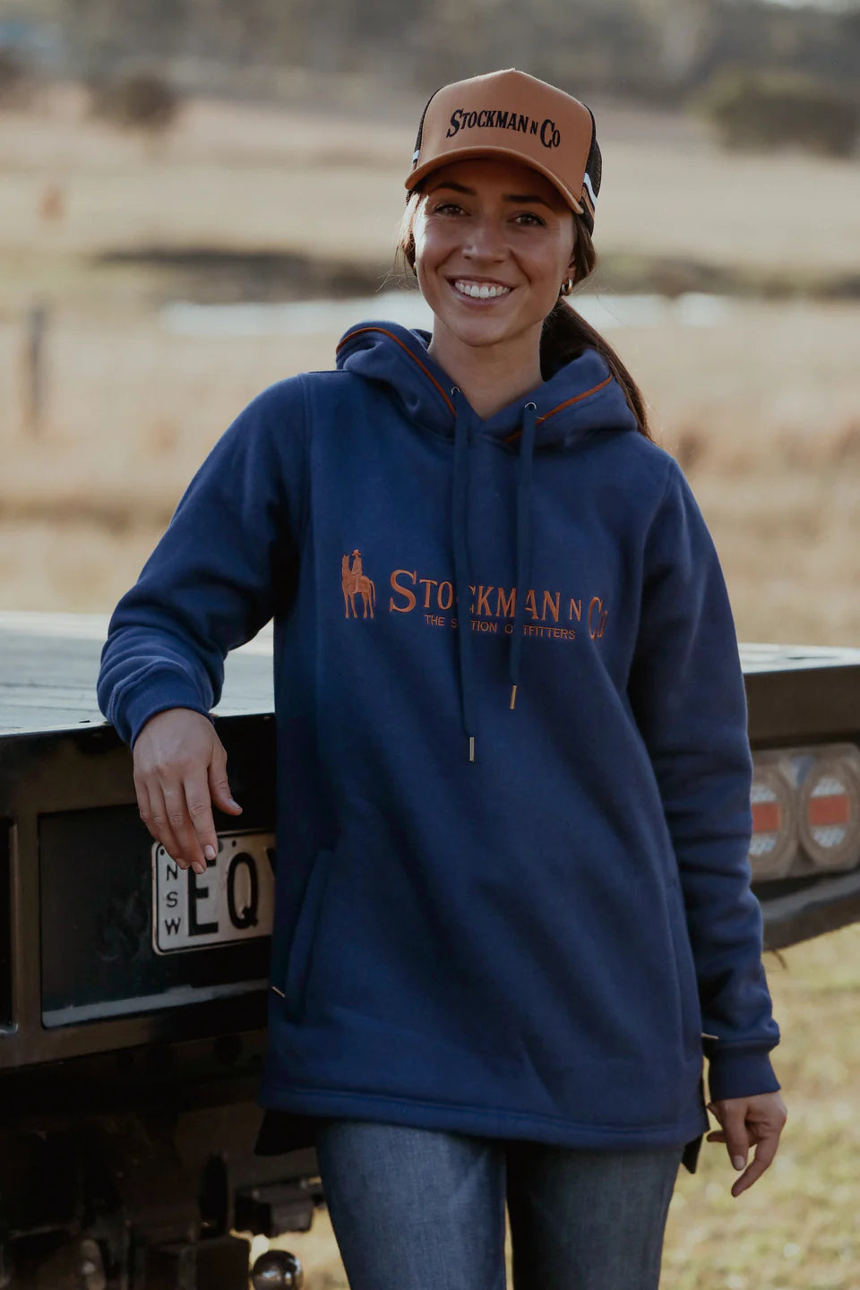 STOCKMAN N CO - WOMENS ELLERSTON HOODIE