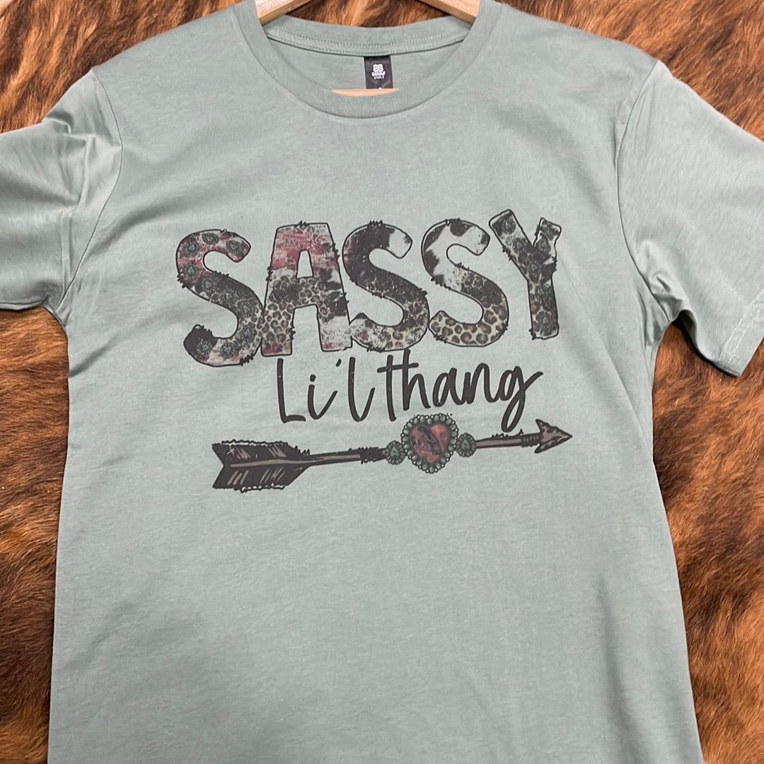 KD Country - Sassy lil Thang TShirt ADULT