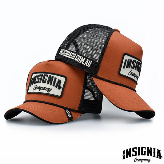 Insignia - (THE TRAV) Rust High Profile Trucker Cap