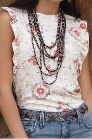 CRUEL Womens Floral Ribbed Tank CTK7510004 CRE