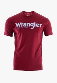 WRANGLER Ryder Logo Tee Red