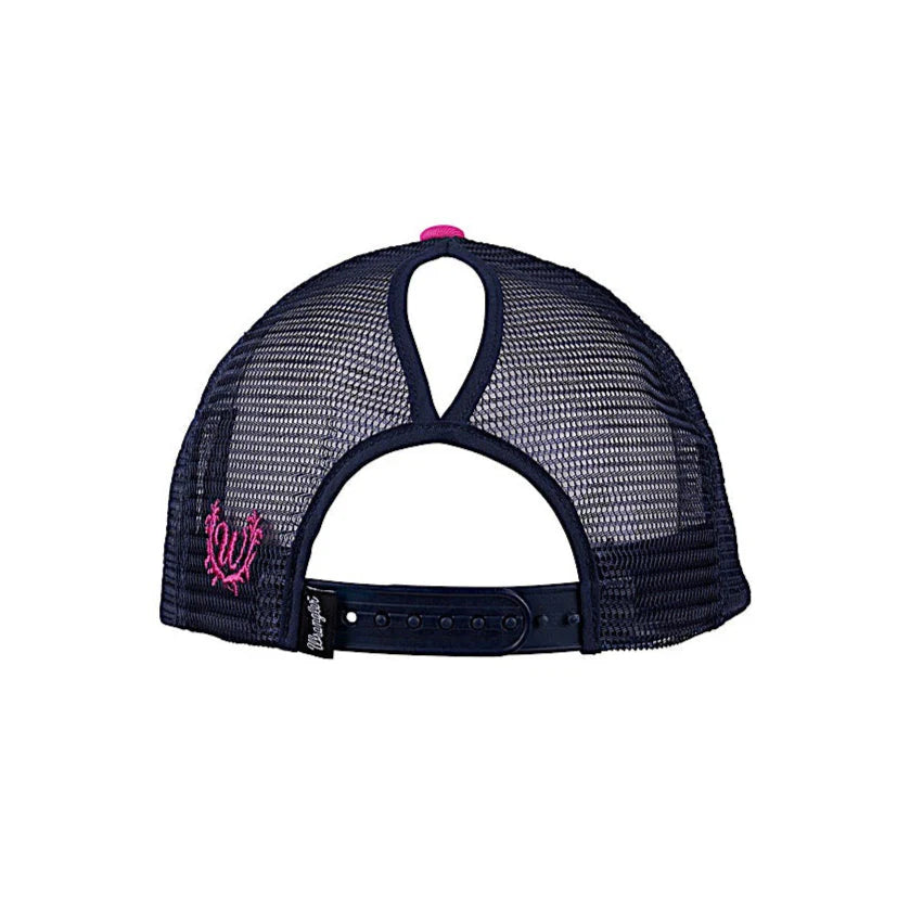 WRANGLER Perry Ponytail Trucker Cap