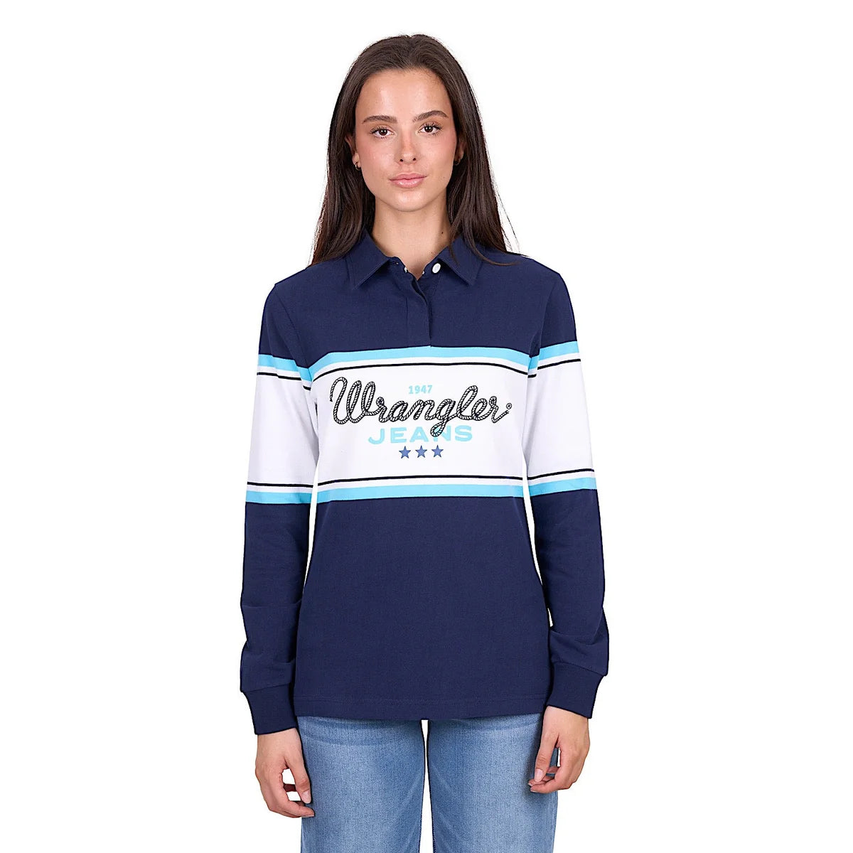 WRANGLER Womens Piper Rugby