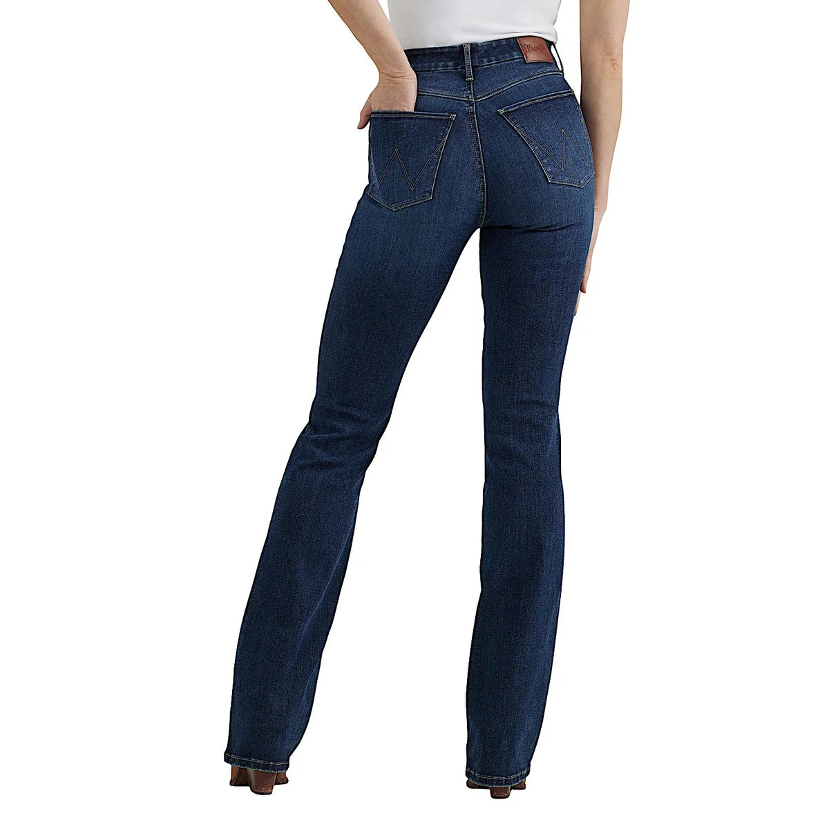 WRANGLER Womens Bespoke Hi Rise Jeans 32LEG