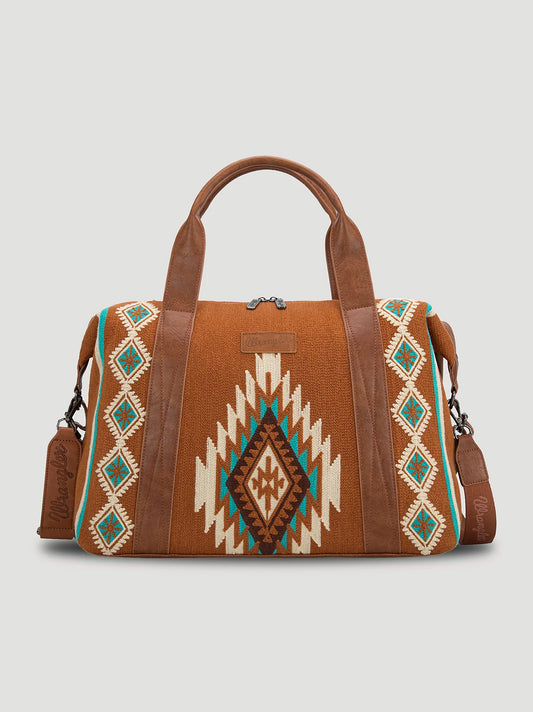 MAYA AZTEC DUFFLE BAG TAN