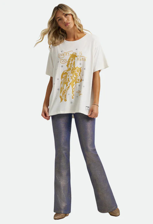 LAINEY WILSON Country Cool Again Oversized Tee - LIMITED EDITION