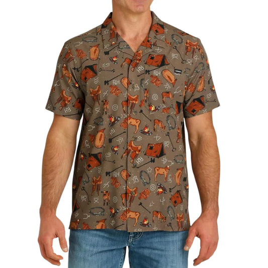 CINCH Mens Camp Shirt