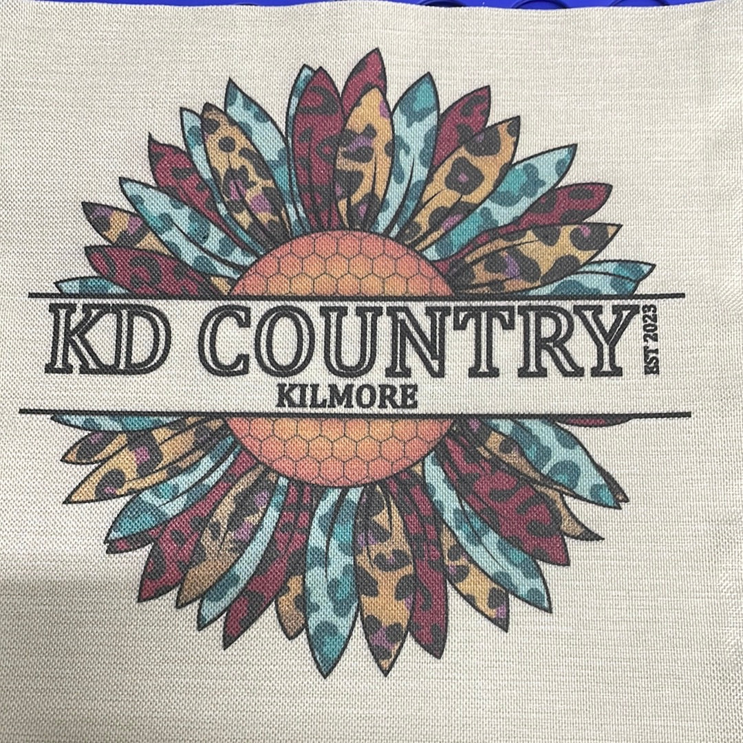 KD Country Cushion - KD Sunflower