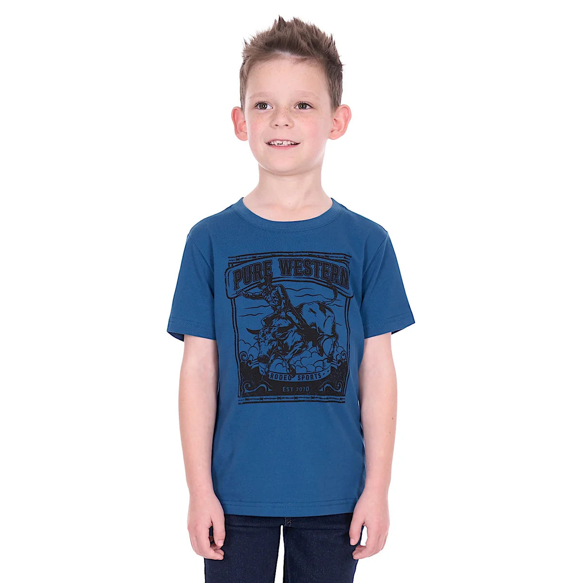PURE WESTERN Boys Rodeo Tee