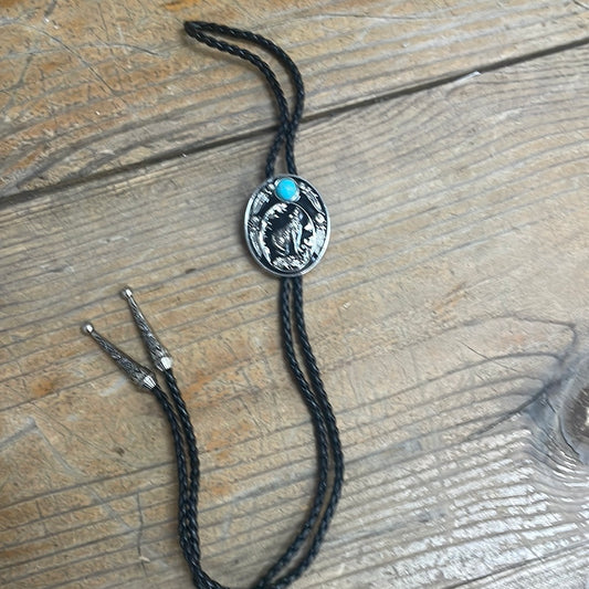 Bolo Tie - Wolf