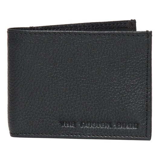 Grain Leather Slim Mens Wallet