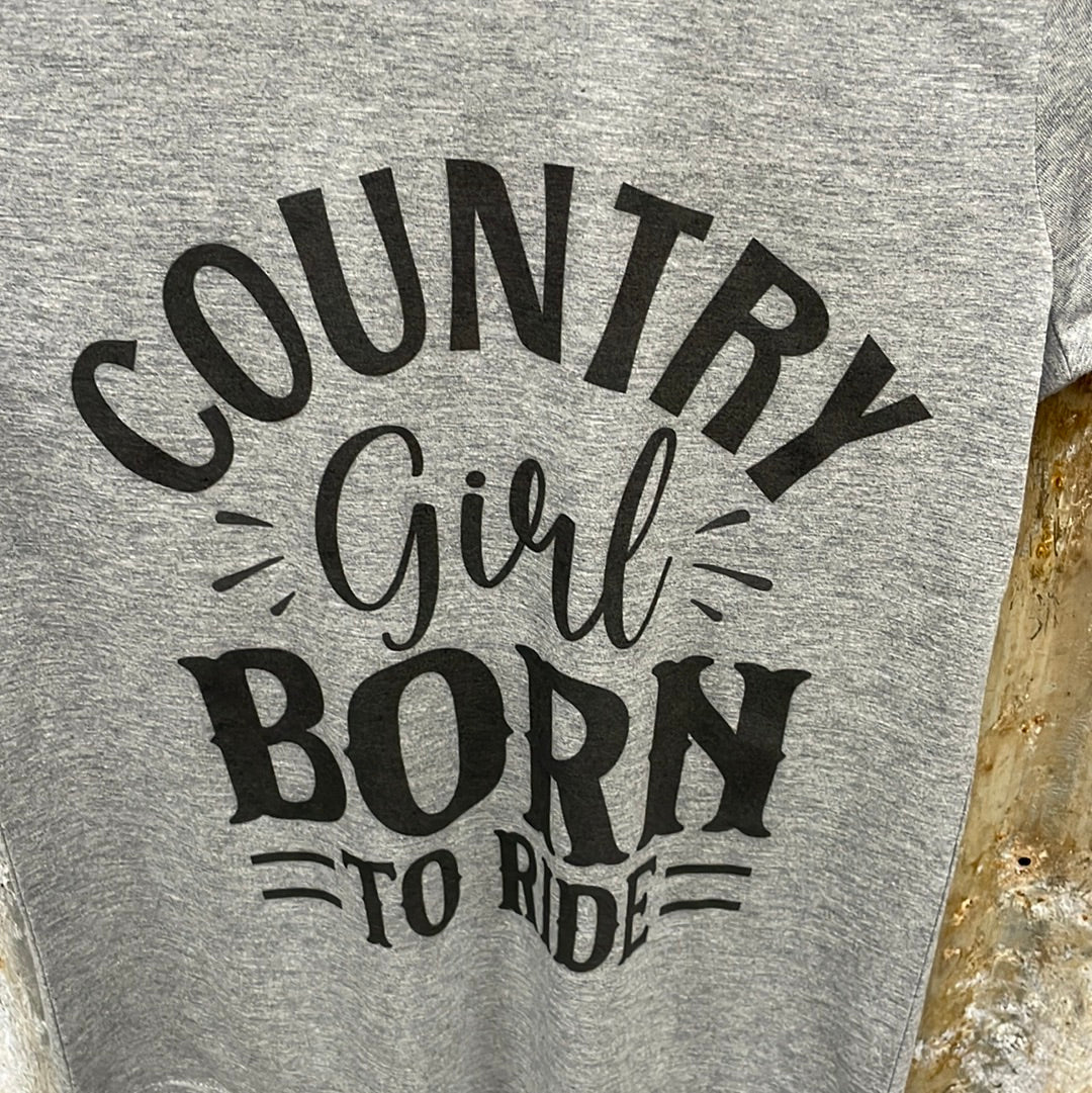 KD Country - Country Girl Born Tee KIDS