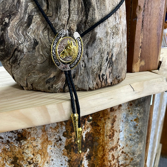 Bolo Tie - Horseshoe