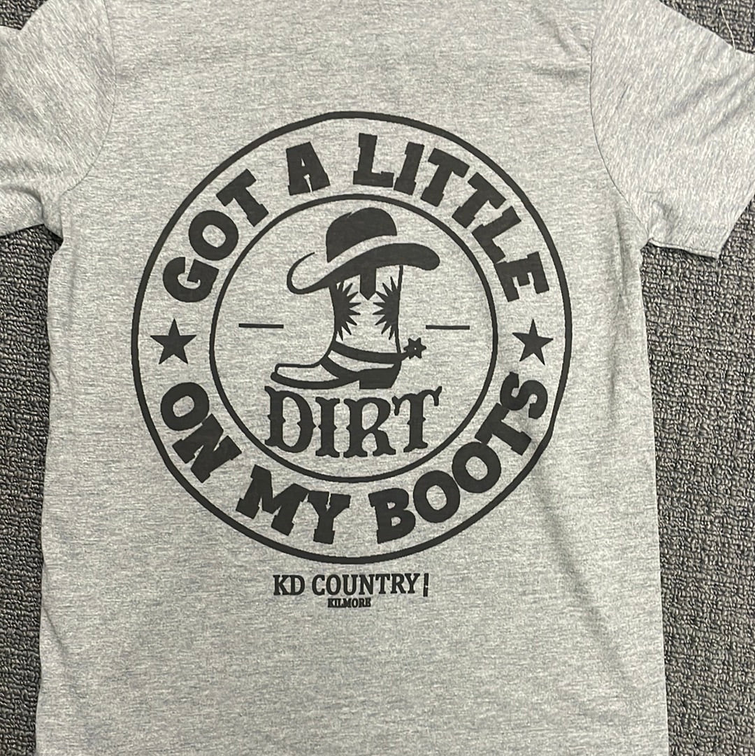 KD Country - Dirt on my Boots T-Shirt KIDS