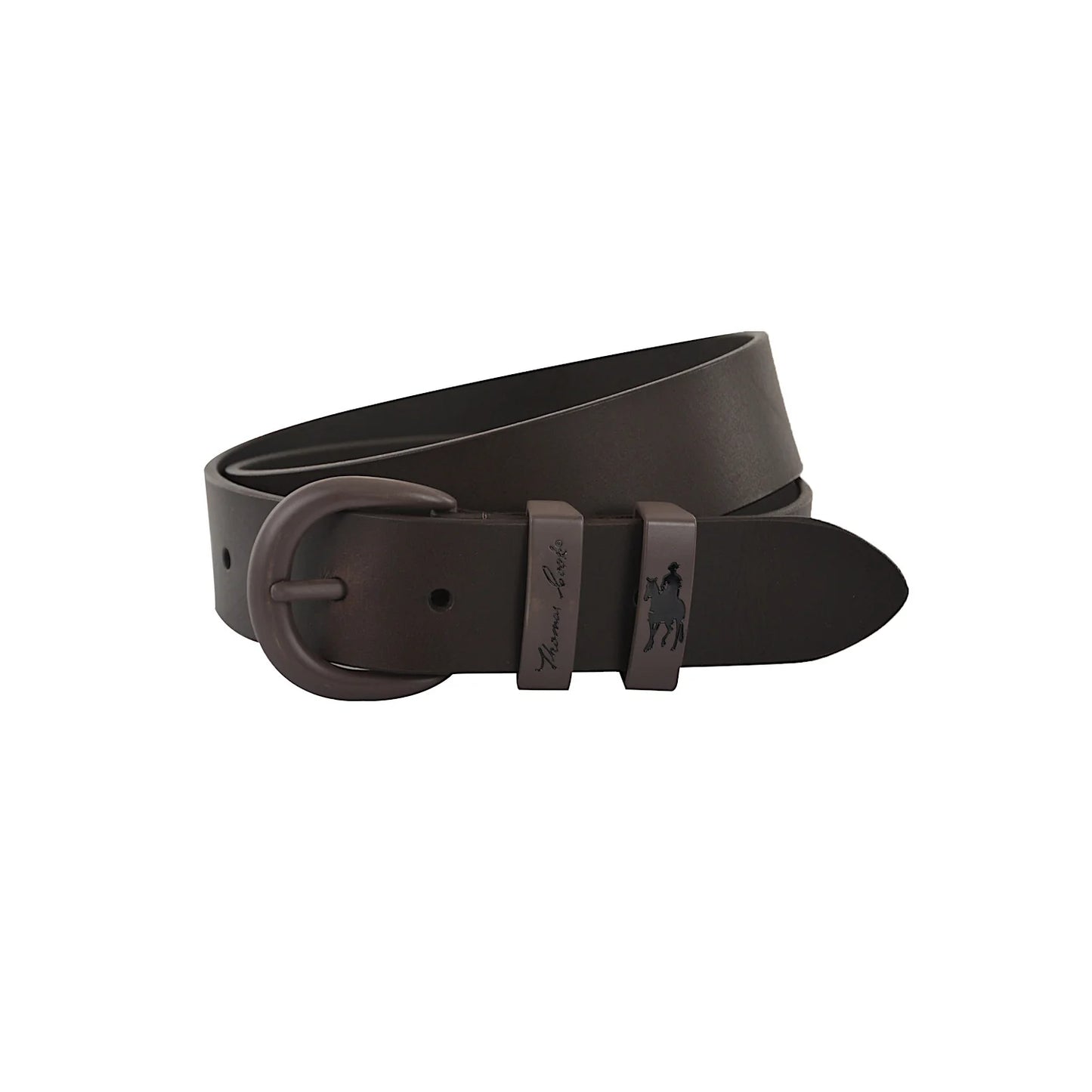 Thomas Cook Chocolate Twin Keeper Belt - Chocolate