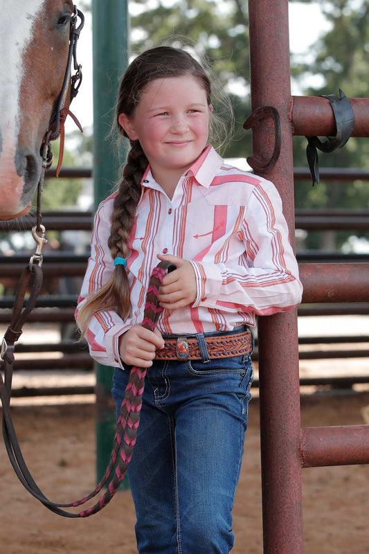 CRUEL DENIM Girls Pink Shirt