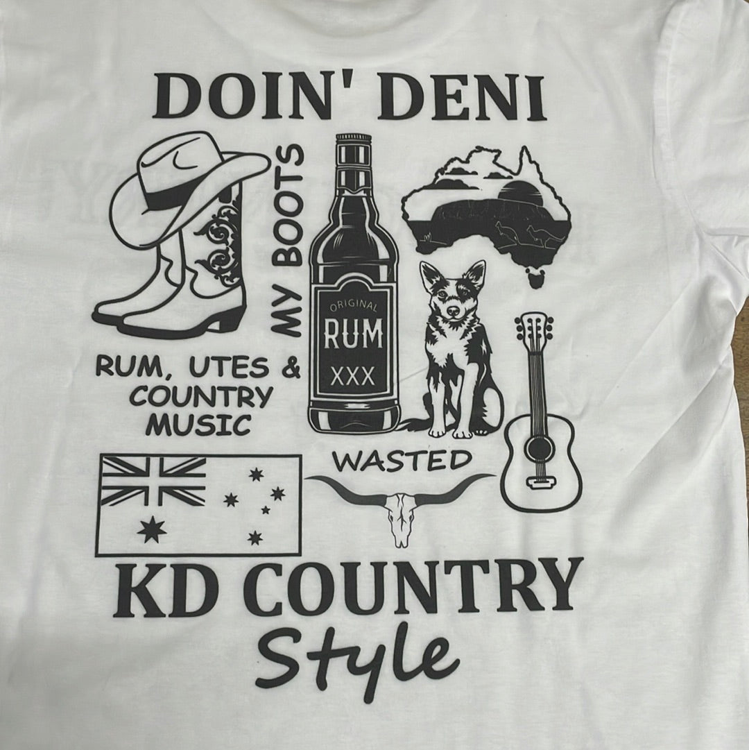 KD Country - T-Shirt Adult ''Deni''