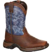 LIL' DURANGO Little Kids' Western Boot Blue/Brown