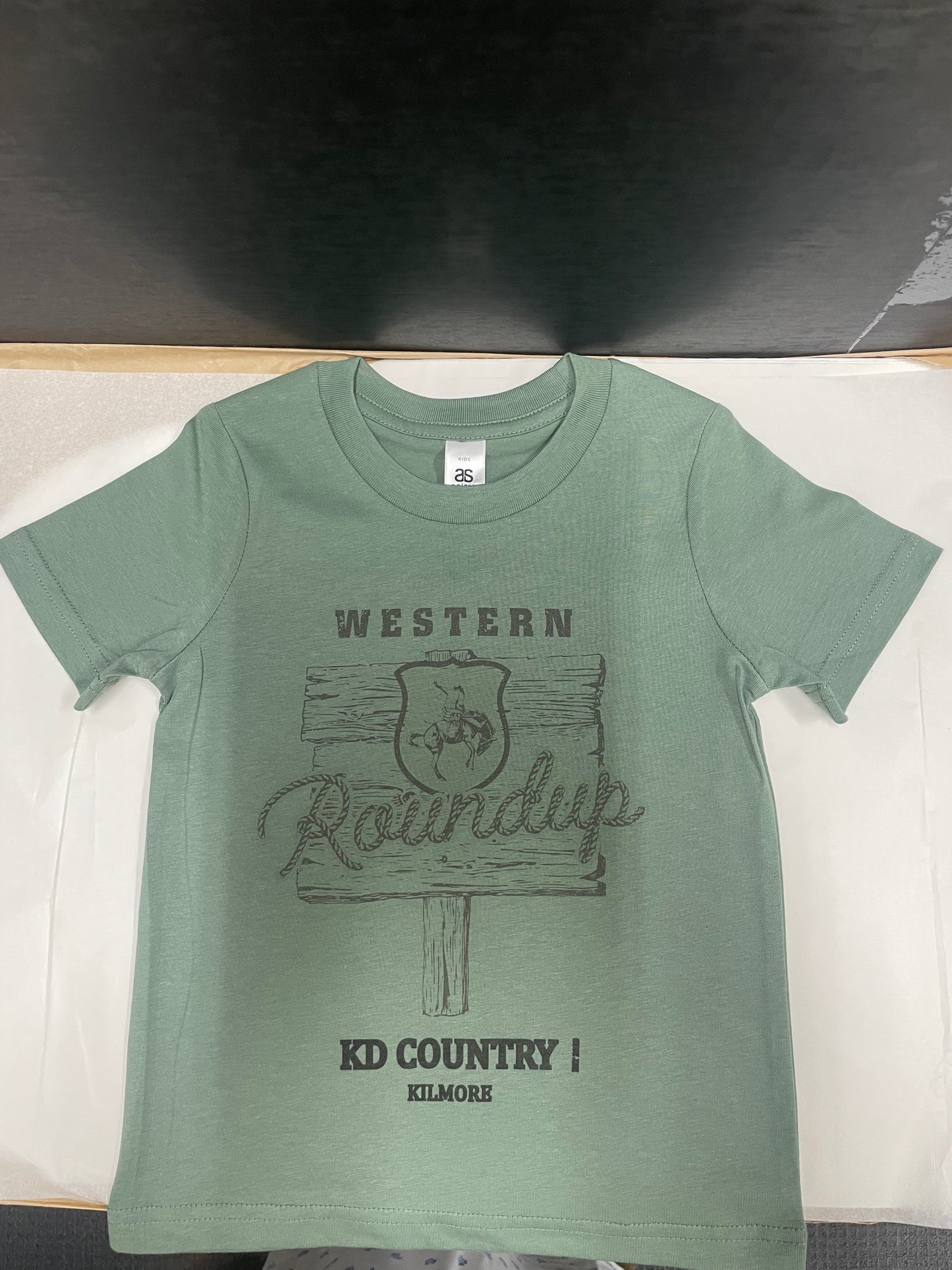 KD Country Tee Kids Western Round Up