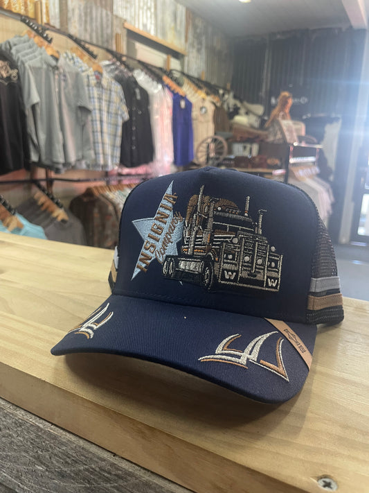 INSIGNIA Western Legend Navy Trucker Cap