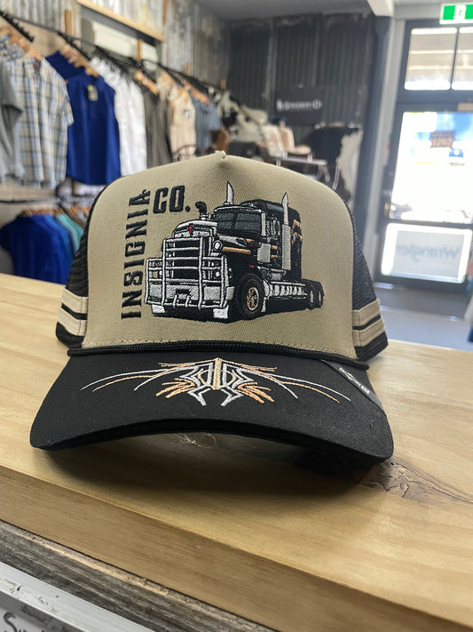 INSIGNIA Longhaul Tan Trucker Cap