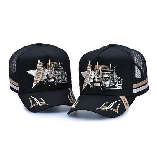 INSIGNIA Western Legend Black Trucker Cap