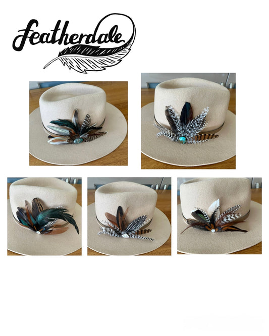 FEATHERDALE Hat Pins (Handmade - One-of-a-kind)