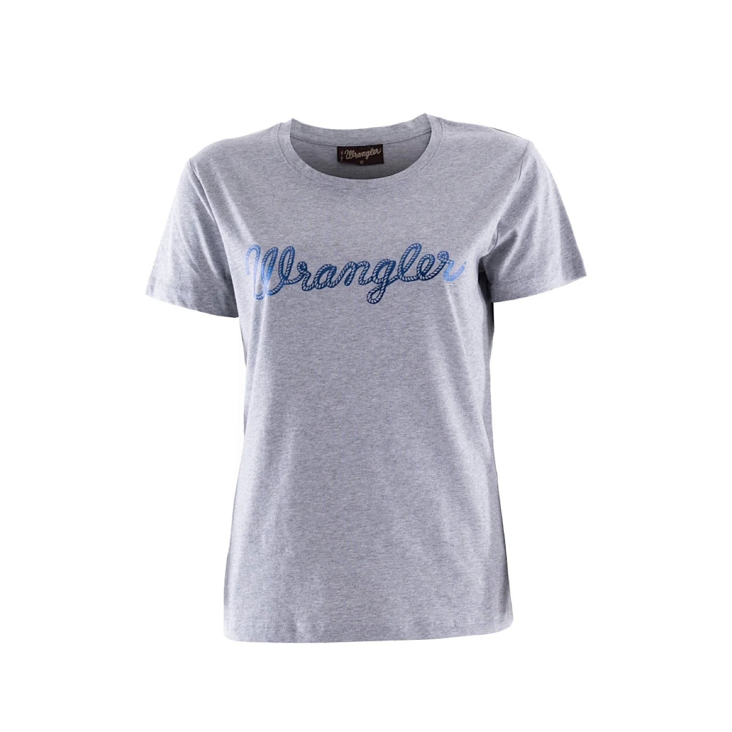 WRANGLER Lasso Tee grey marle