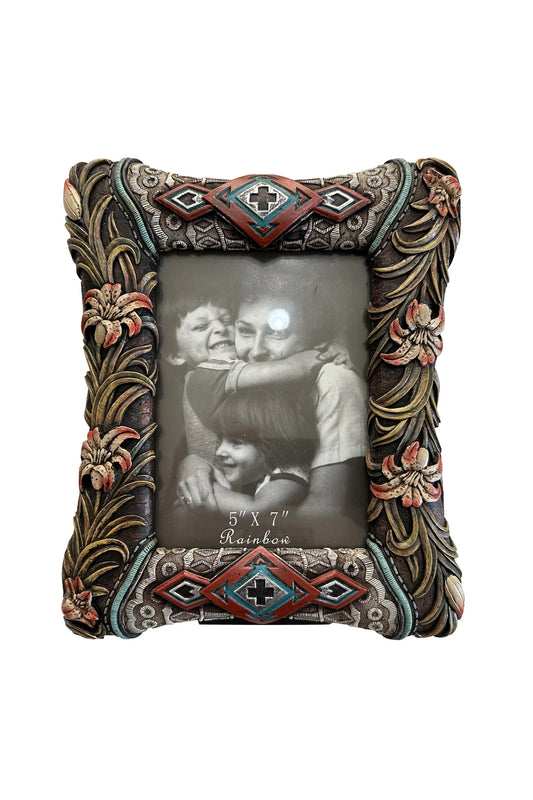 Pure Western Floral Picture frame